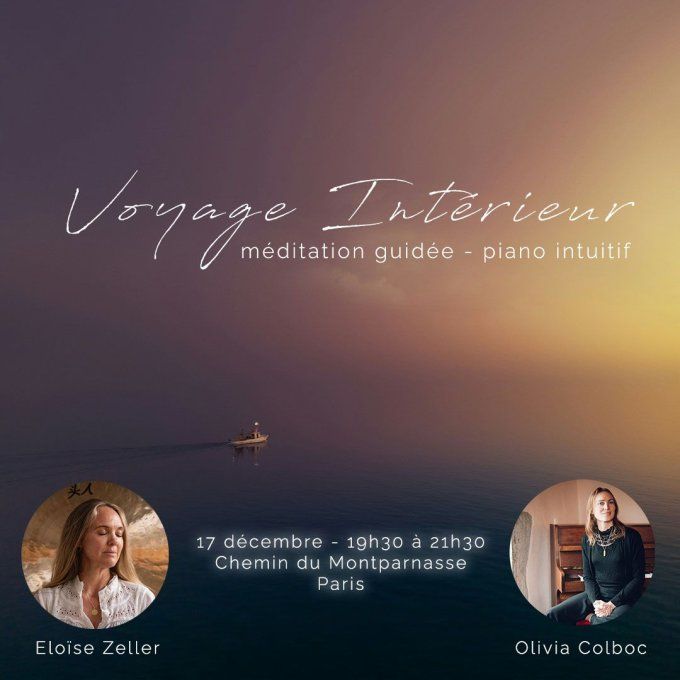 Atelier "Voyage Intérieur" avec Olivia Colboc, pianiste intuitive